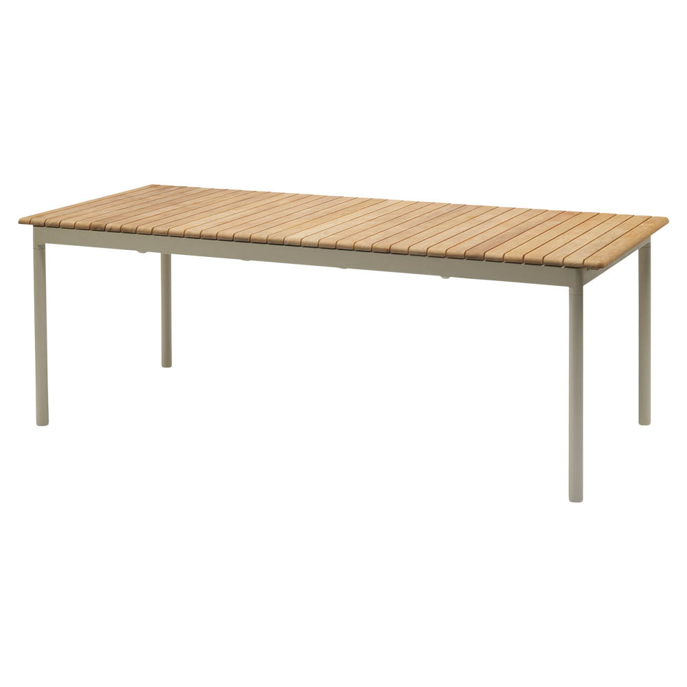 Pelagus Outdoor Extendable Dining Table - Light Ivory