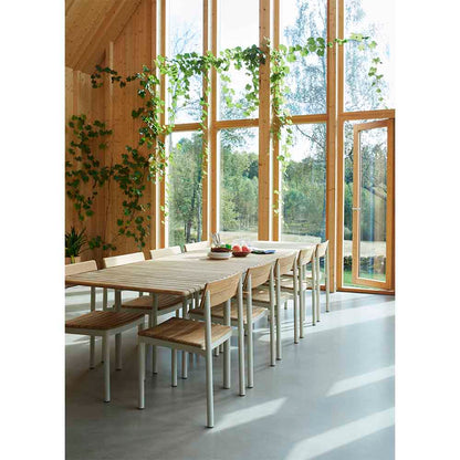 Pelagus Outdoor Extendable Dining Table - Light Ivory