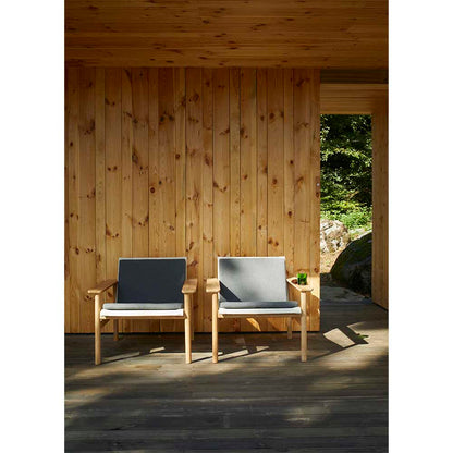 Pelagus Outdoor Lounge Chair Cushion - Charcoal