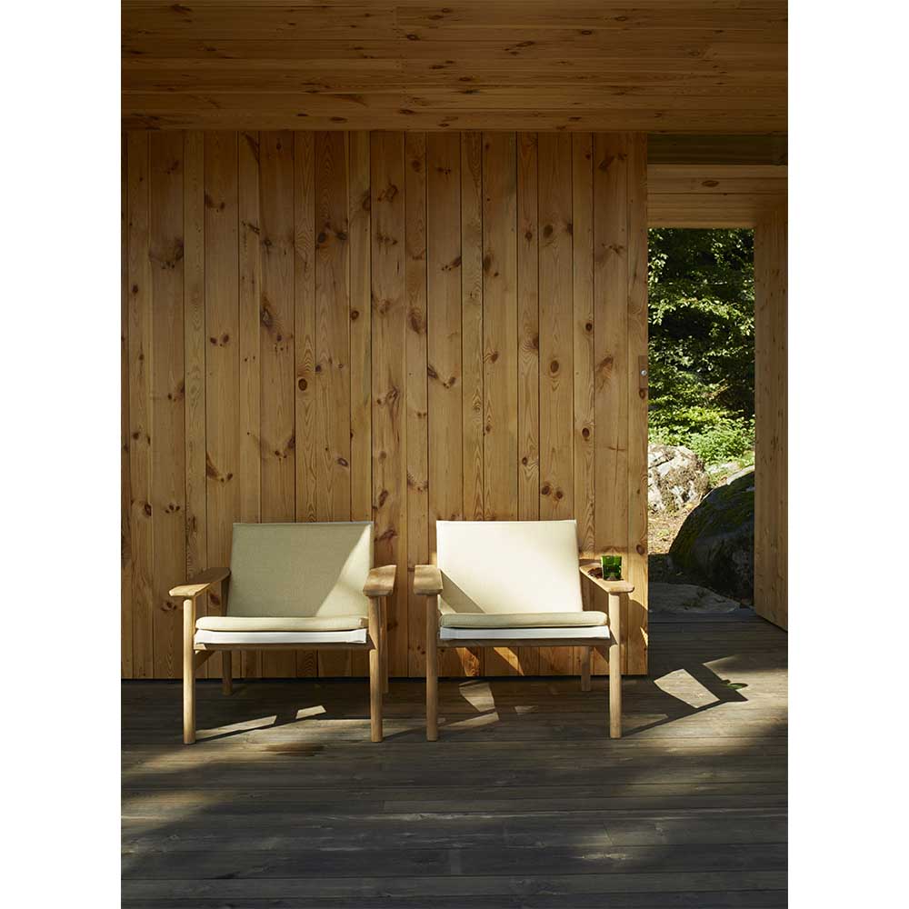 Pelagus Outdoor Lounge Chair Cushion - Honey Yellow