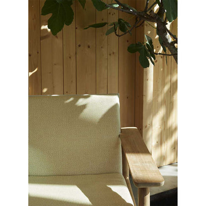 Pelagus Outdoor Lounge Chair Cushion - Honey Yellow