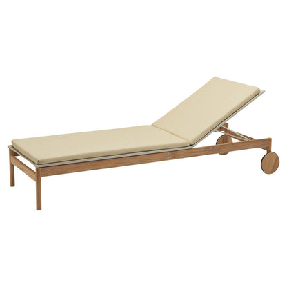 Pelagus Outdoor Sunbed Cushion - Honey Yellow