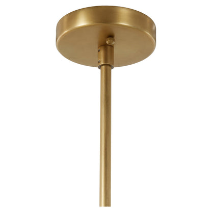 Pellman Chandelier - Matte Brass