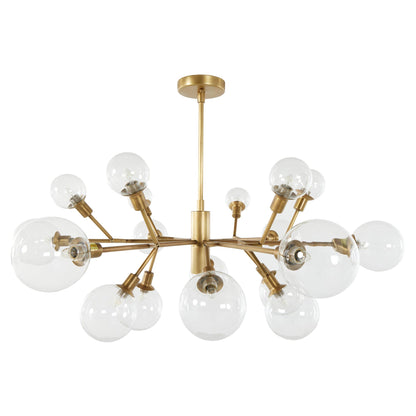 Pellman Chandelier - Matte Brass
