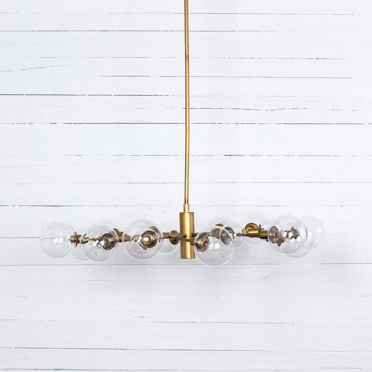 Pellman Chandelier - Matte Brass