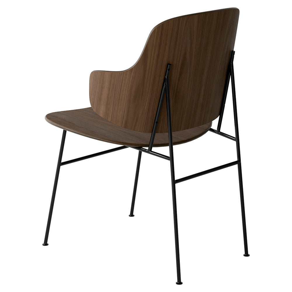 Penguin Unupholstered Dining Chair - Walnut