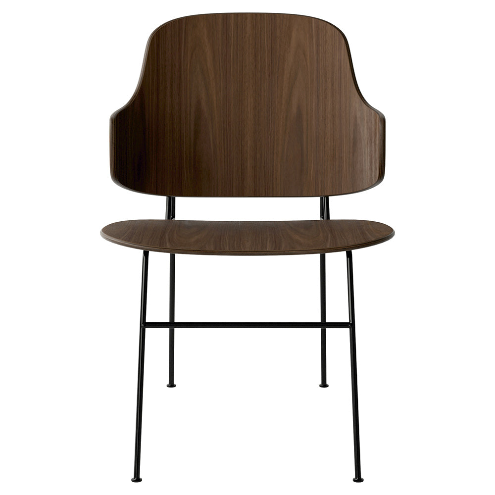 Penguin Unupholstered Dining Chair - Walnut