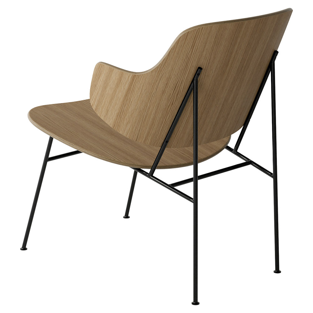 Penguin Unupholstered Lounge Chair - Natural Oak