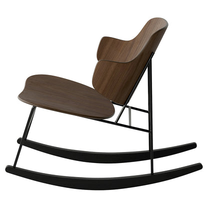 Penguin Unupholstered Rocking Chair - Walnut