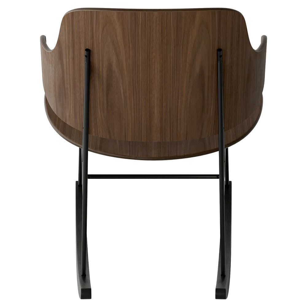 Penguin Unupholstered Rocking Chair - Walnut