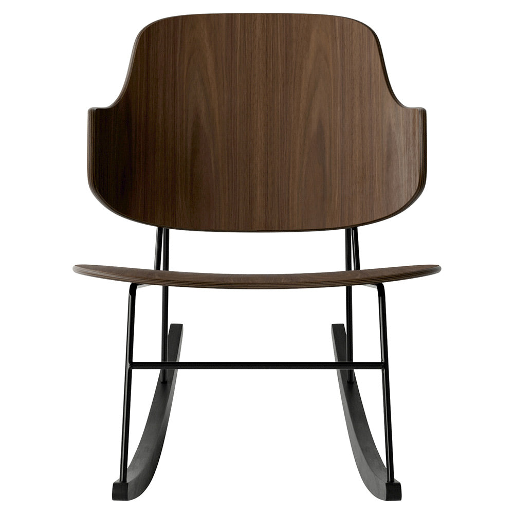 Penguin Unupholstered Rocking Chair - Walnut