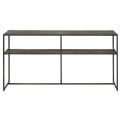 Pentagon Console Table - Lava Whisky