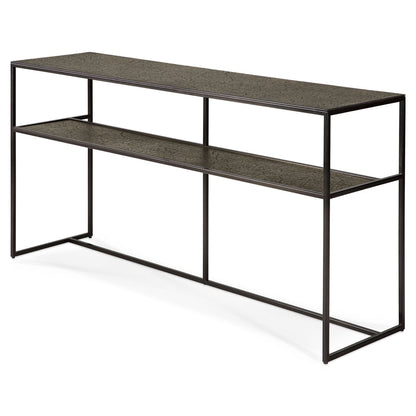 Pentagon Console Table - Lava Whisky