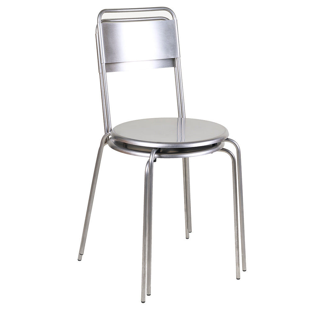 Petit Rond Chair - Stainless Steel