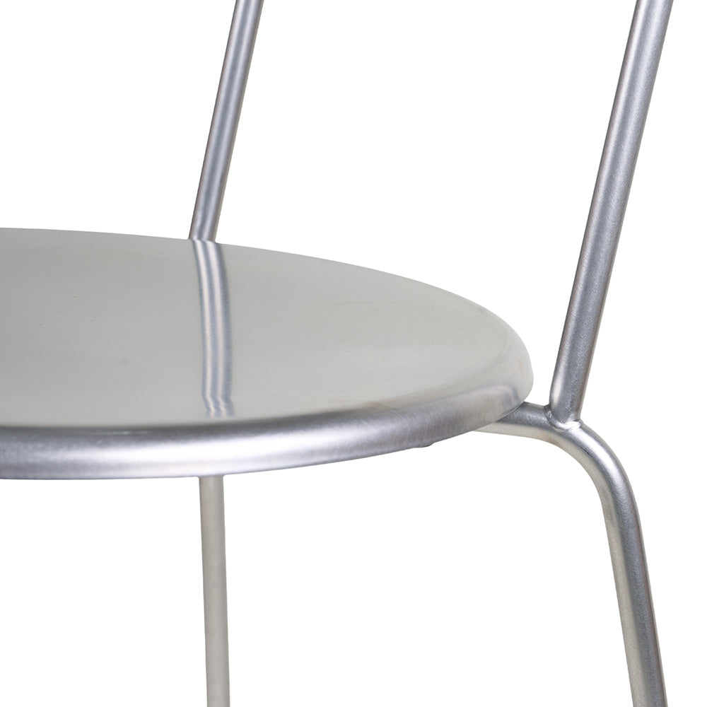 Petit Rond Chair - Stainless Steel
