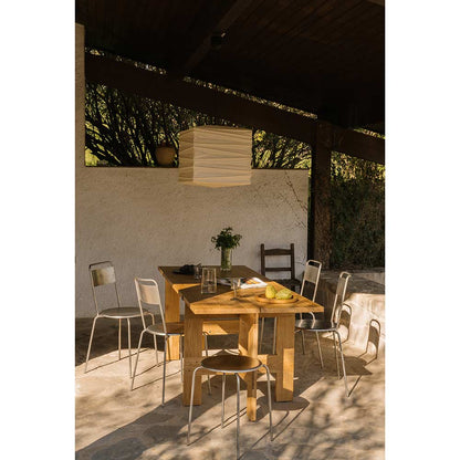 Petit Rond Stool - Stainless Steel