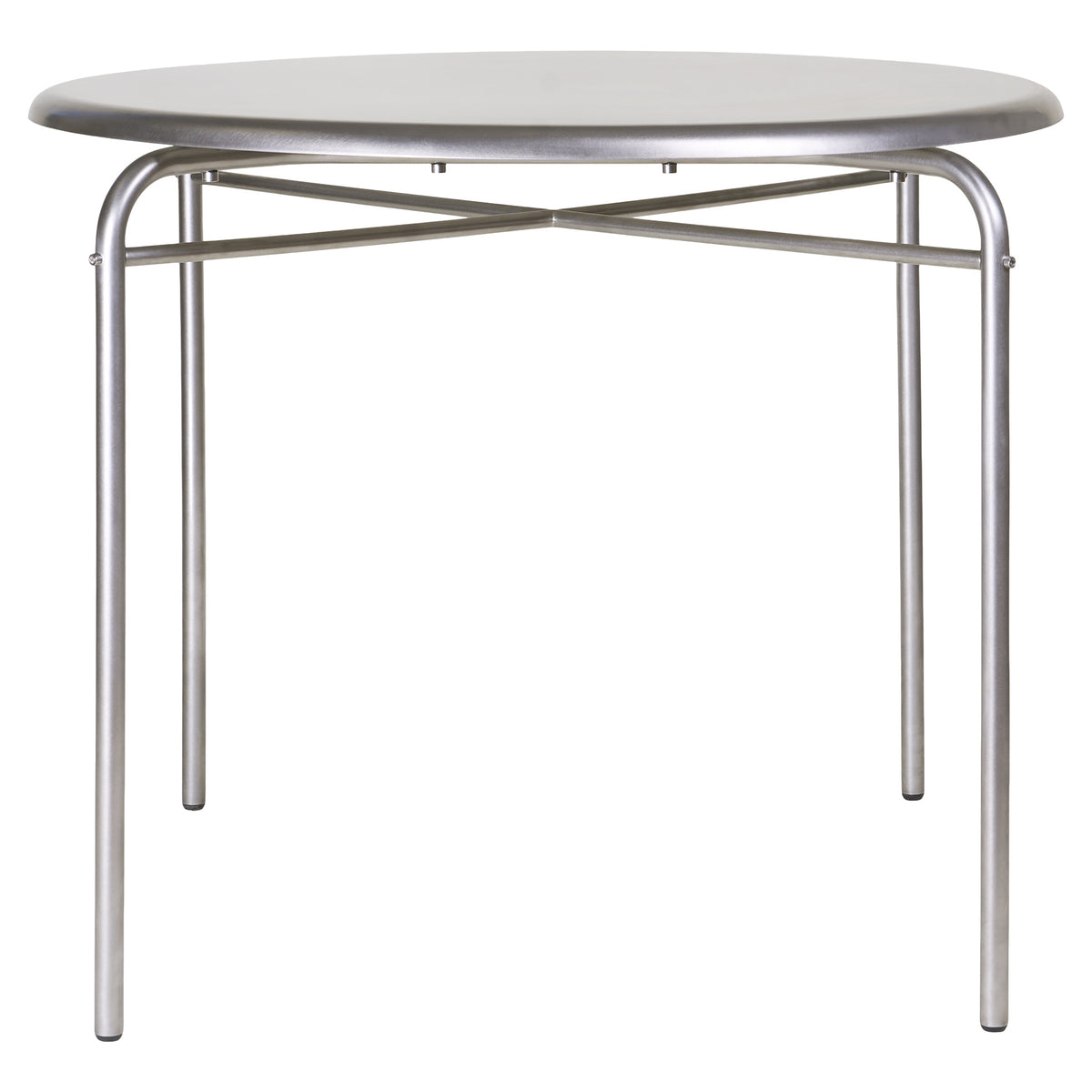 Petit Rond Table - Stainless Steel, Large