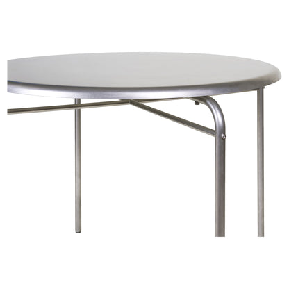 Petit Rond Table - Stainless Steel, Large