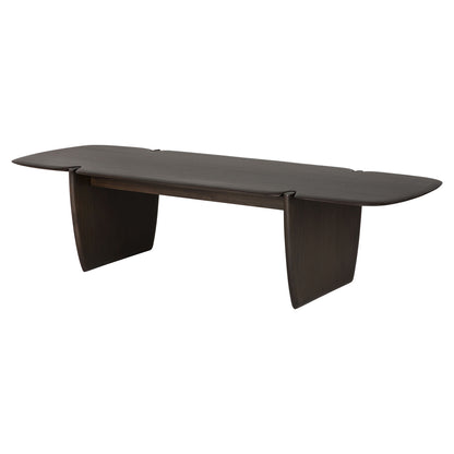 PI Coffee Table - Dark Brown Mahogany