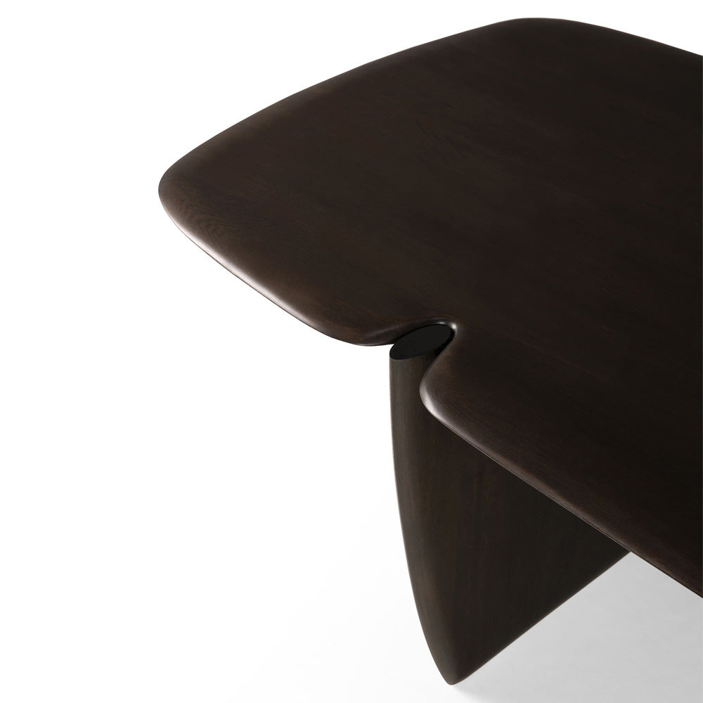 PI Coffee Table - Dark Brown Mahogany