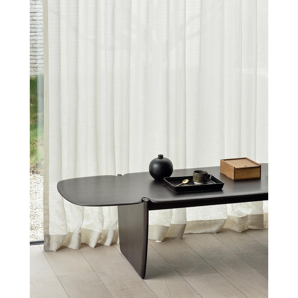 PI Coffee Table - Dark Brown Mahogany