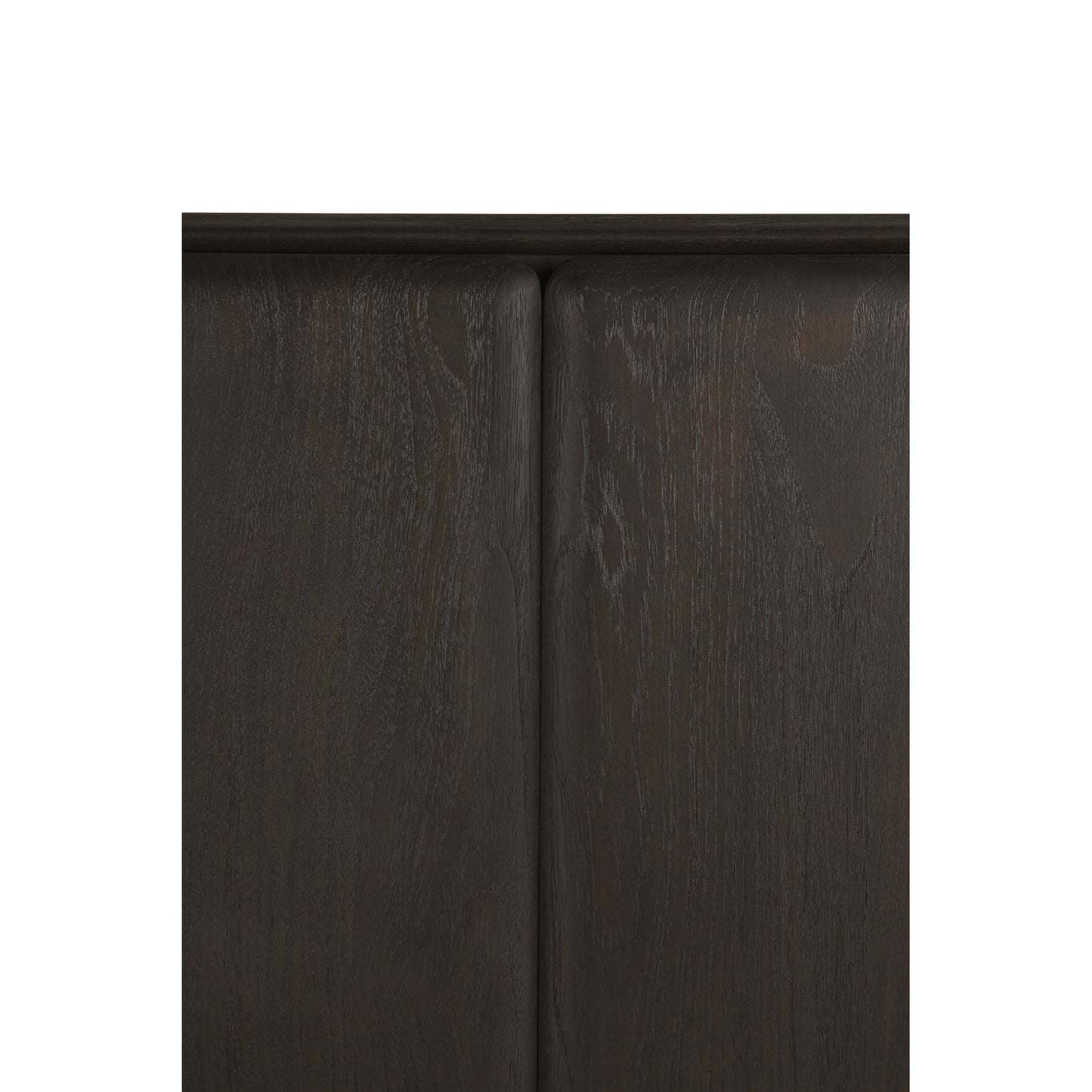 PI Cupboard - 2 Doors - Dark Brown Teak