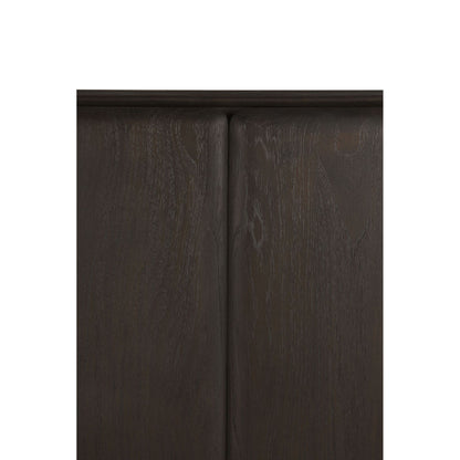 PI Cupboard - 2 Doors - Dark Brown Teak