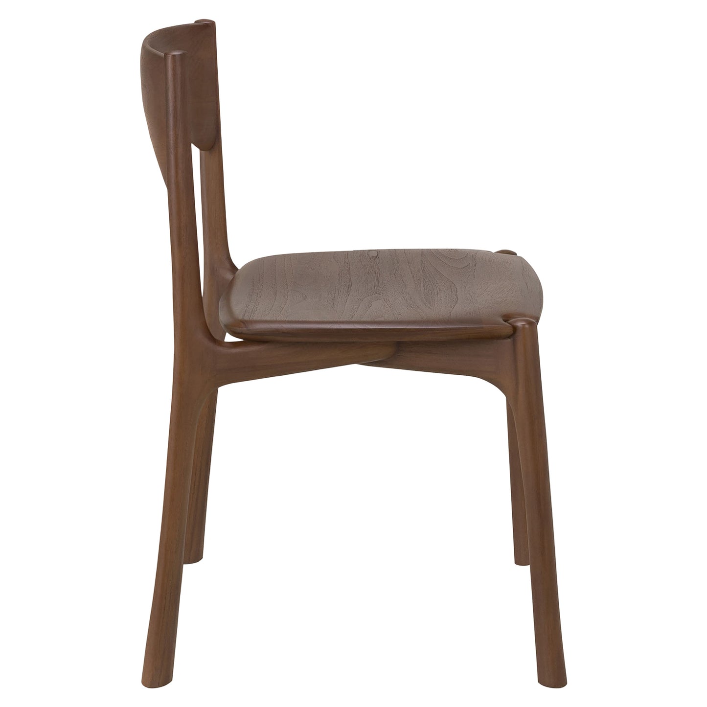 Pi Dining Chair - Brown Teak