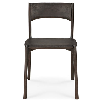 PI Dining Chair - Dark Brown Teak