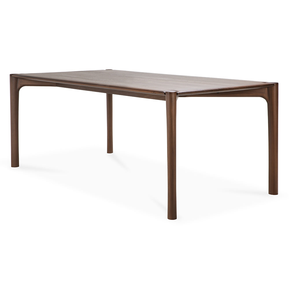 Pi Dining Table - Brown Teak