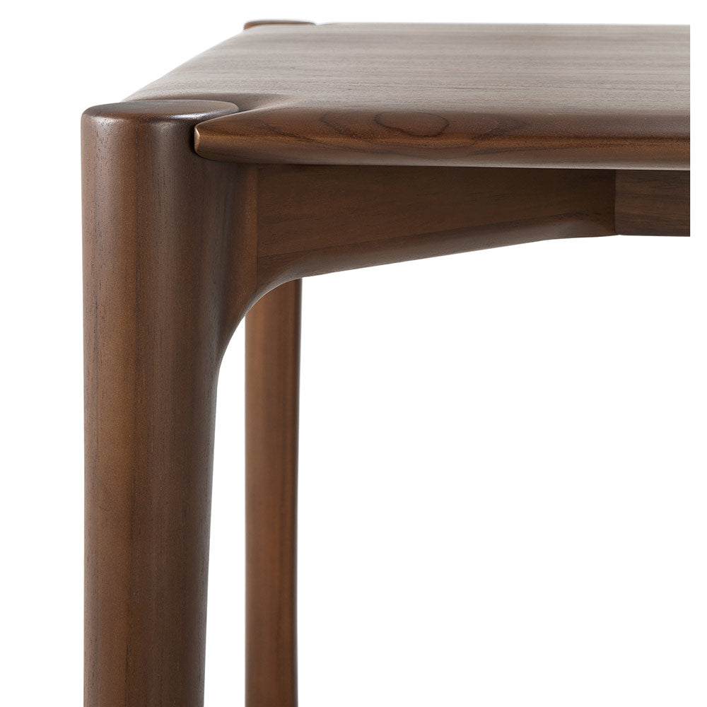 Pi Dining Table - Brown Teak