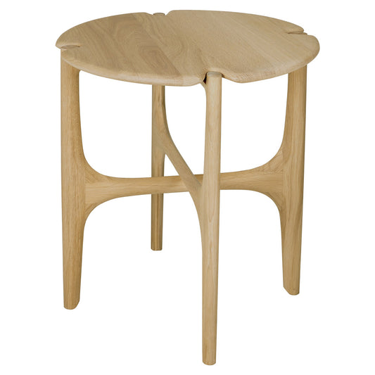 Pi Round Side Table - Oak