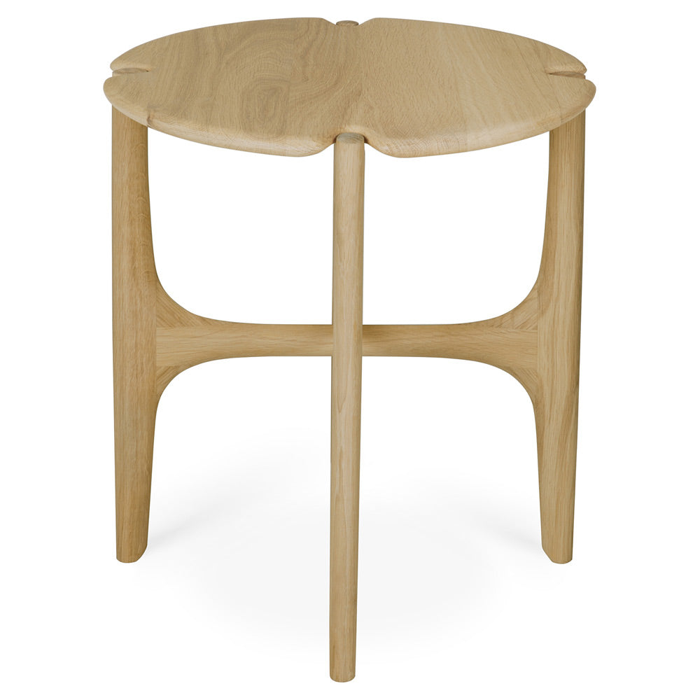 Pi Round Side Table - Oak