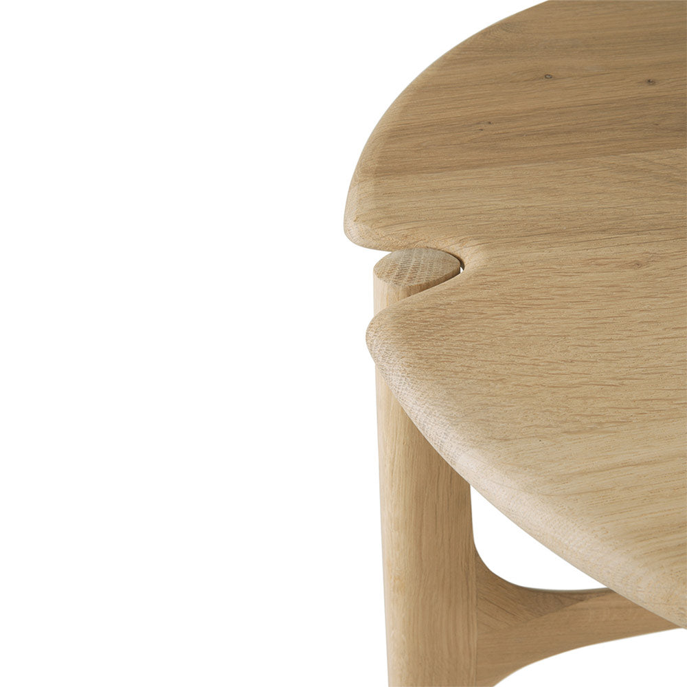 Pi Round Side Table - Oak