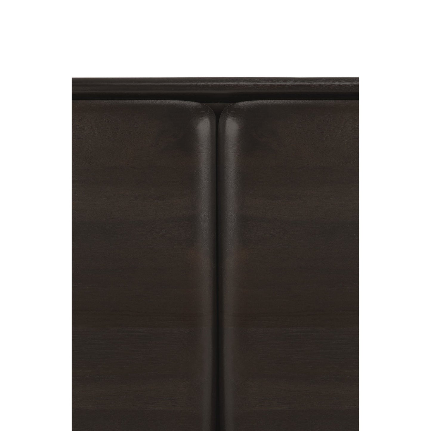 PI TV Cupboard - 1 Drawer, Dark Brown Teak