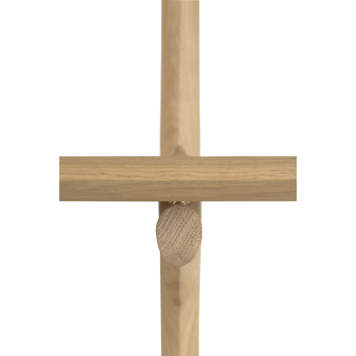 Pi Wall Shelf 39.5"W- Oak, 1 Shelf