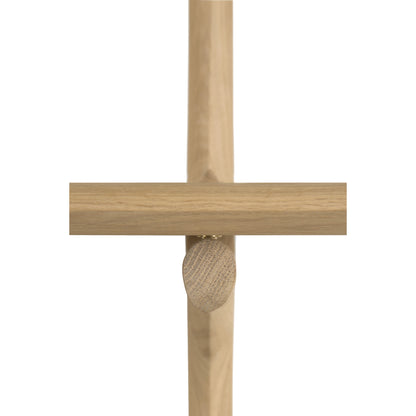 Pi Wall Shelf 66.5"W- Oak, 1 Shelf