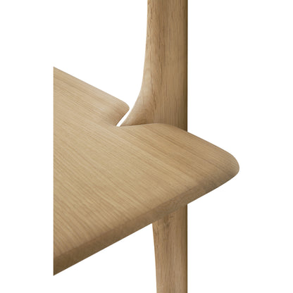 Pi Wall Shelf 39.5"W- Oak, 1 Shelf