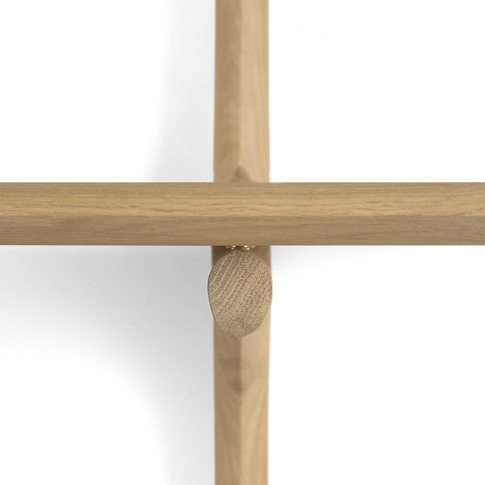 Pi Wall Shelf - Oak, 2 Shelves