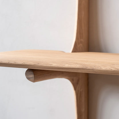 Pi Wall Shelf - Oak, 2 Shelves