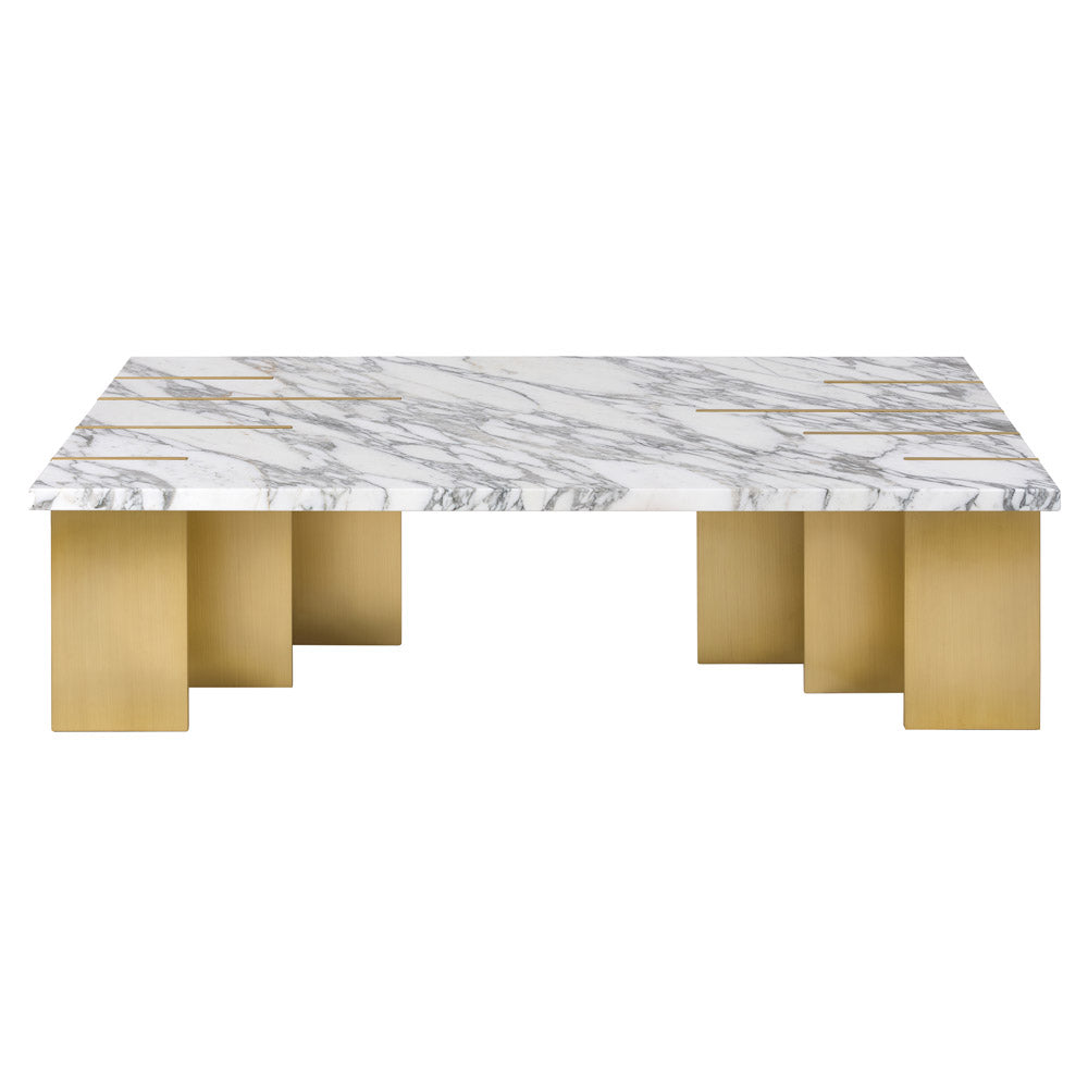 Pianist Coffee Table - Calacatta Marble