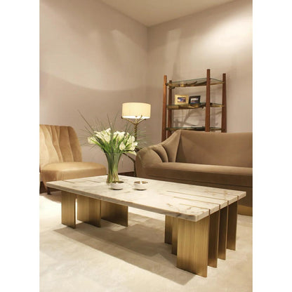 Pianist Coffee Table - Estremoz Marble