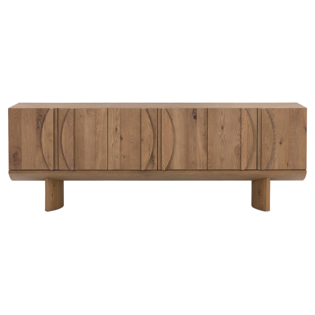 Pickford Media Console - Dusted Oak Veneer