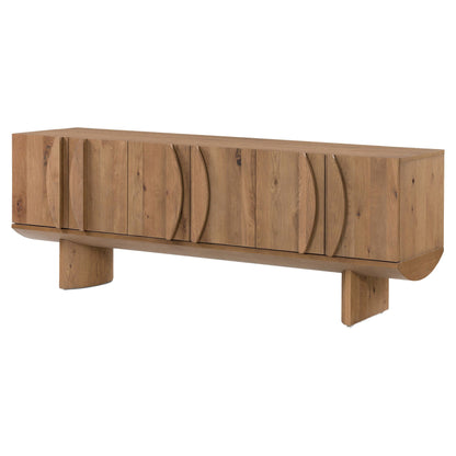 Pickford Media Console - Dusted Oak Veneer