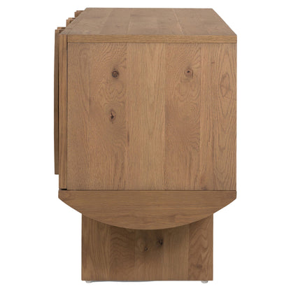 Pickford Media Console - Dusted Oak Veneer