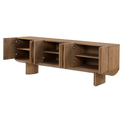Pickford Media Console - Dusted Oak Veneer