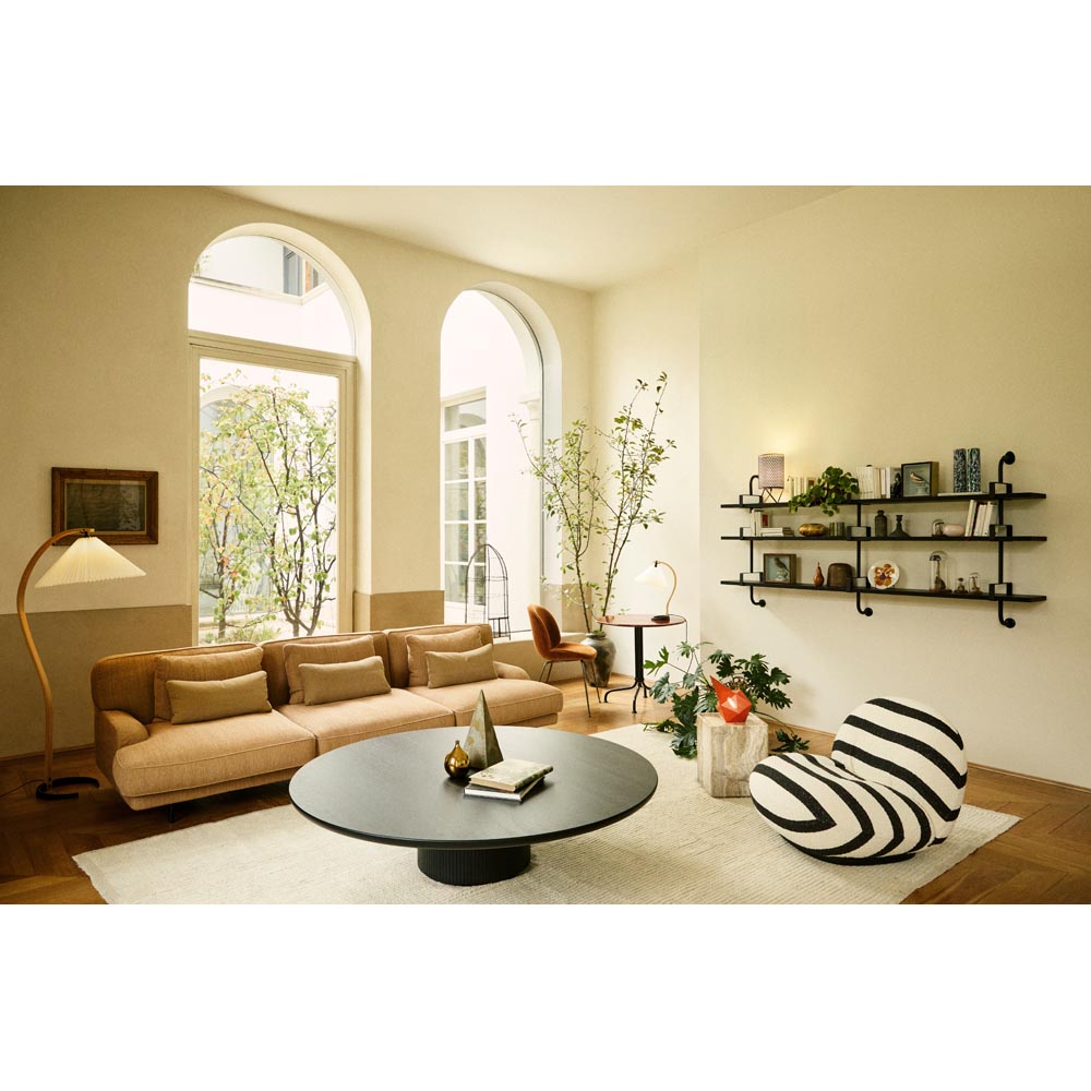 Pietra Square Side Table - Lively Sepia