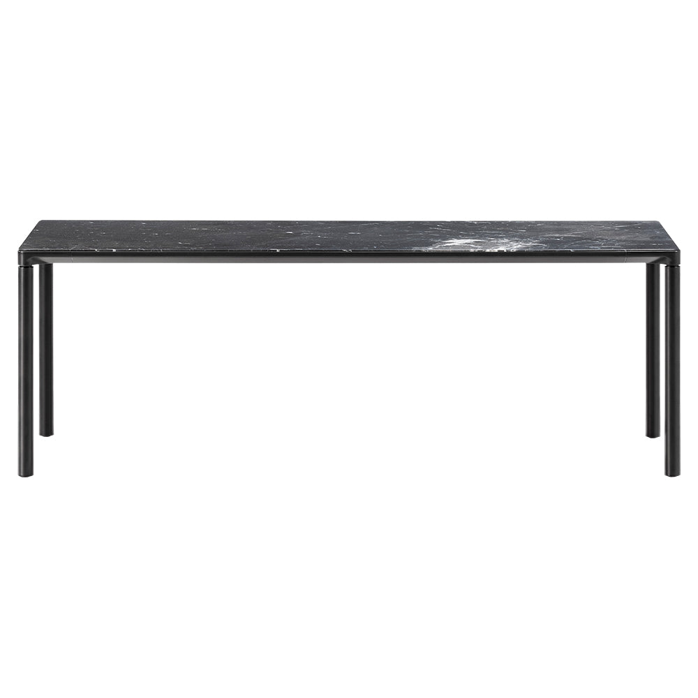 Piloti Extra Large Rectangular Coffee Table - Aluminum
