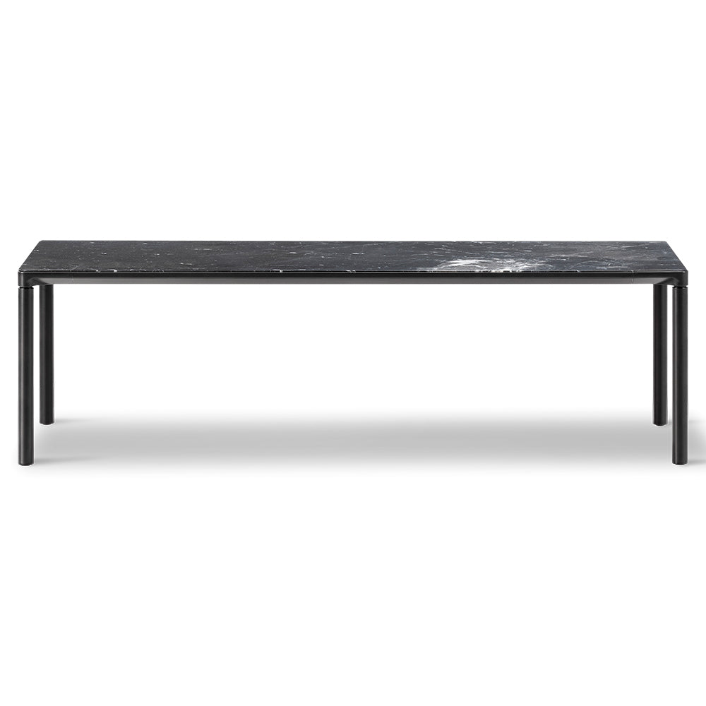 Piloti Extra Large Rectangular Coffee Table - Aluminum