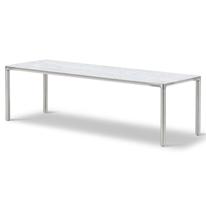 Piloti Extra Large Rectangular Coffee Table - Aluminum